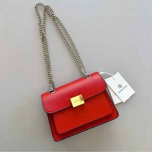 NWT Anine Bing Mini Felix Bag in Red